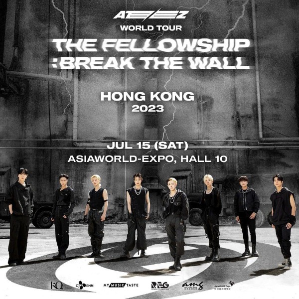 ATEEZ演唱會2023香港站｜WORLD TOUR [THE FELLOWSHIP : BREAK THE WALL]